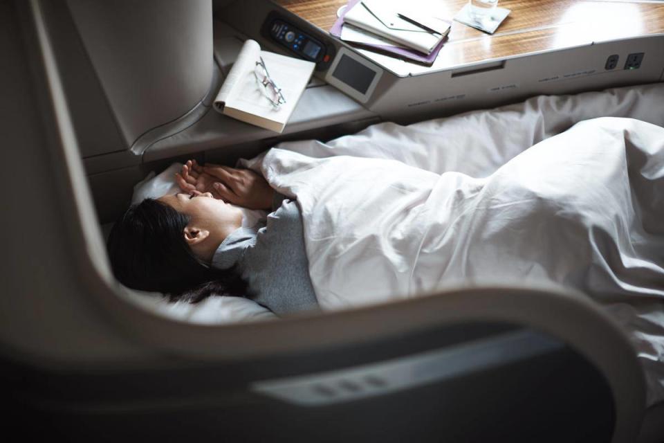 The airline has a range of services to help you relax (Cathay Pacific)