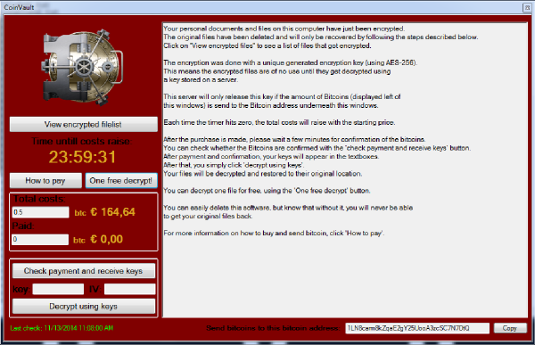 New Ransomware Lets One File Go Free, Then Wants Cash