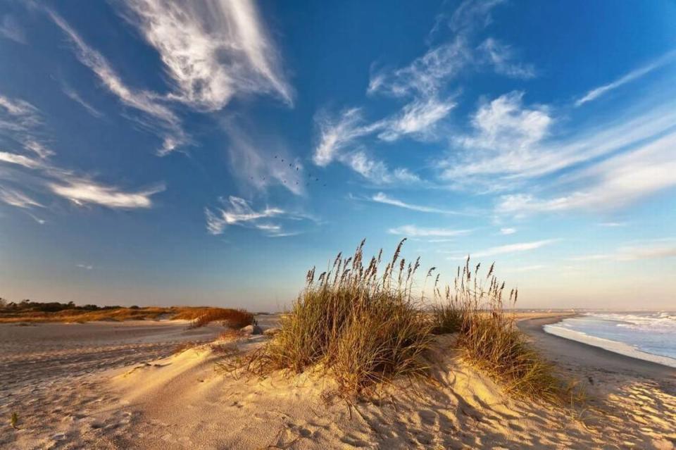 Fort Macon State Park in Atlantic Beach, North Carolina.