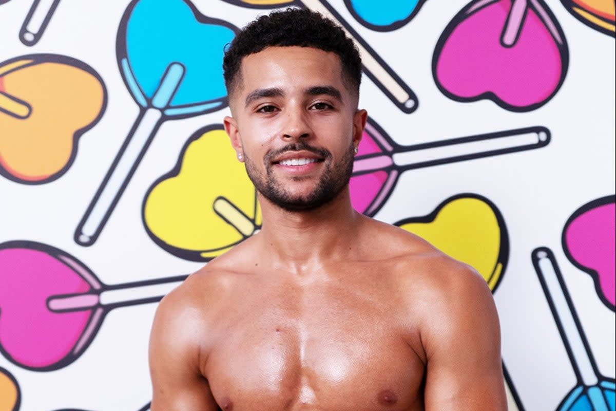 Jamie Allen is one of four new bombshells in the Love Island villa (ITV2)