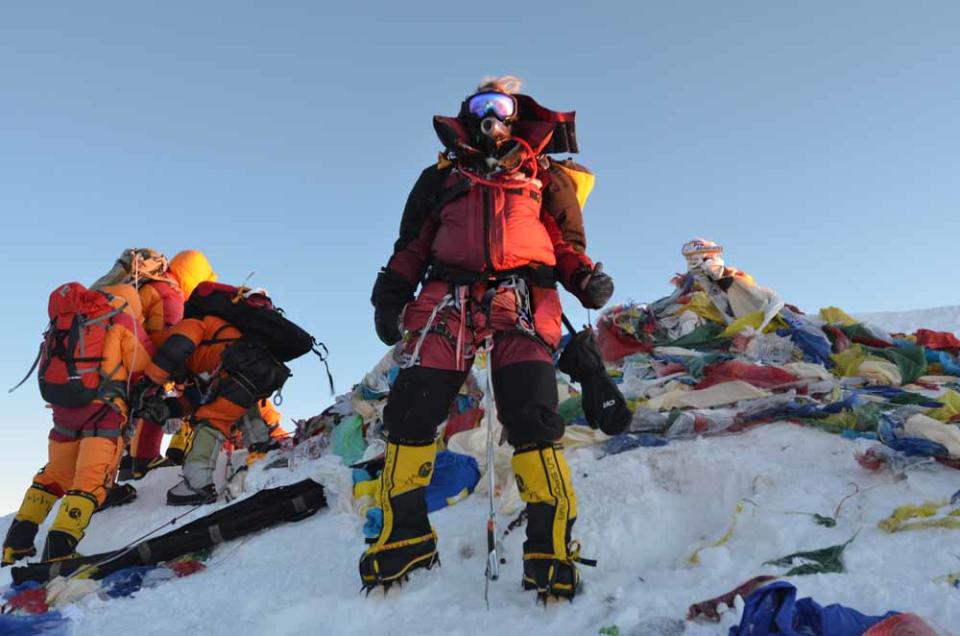 Vanessa reached the Everest summit in 2012. (Collect/PA Real Life)