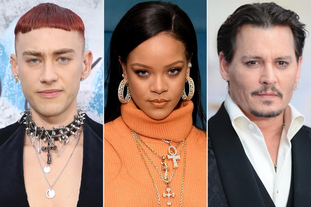 Olly Alexander, Rihanna, Johnny Depp