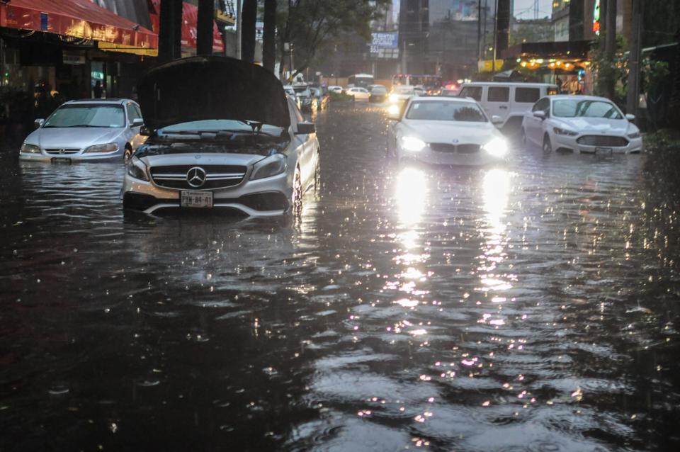 FOTOS: Caos en CDMX por intensas lluvias