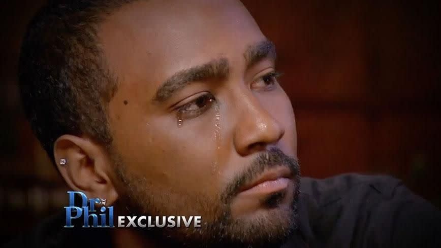 Dr. Phil confronts Nick Gordon about his girlfriend's death in the exclusive interview. Photo: YouTube