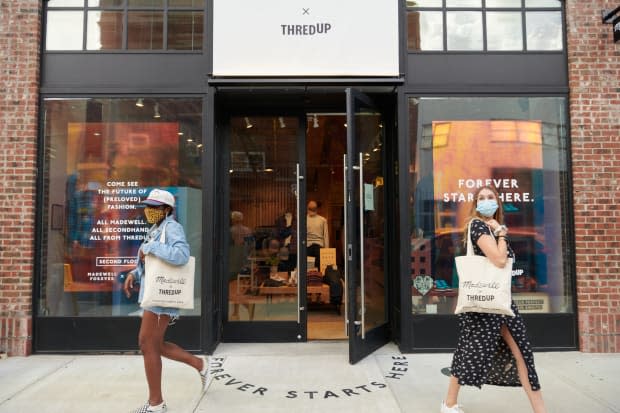 <p>Madewell x ThredUp circular store. Photo: Courtesy of ThredUp</p>