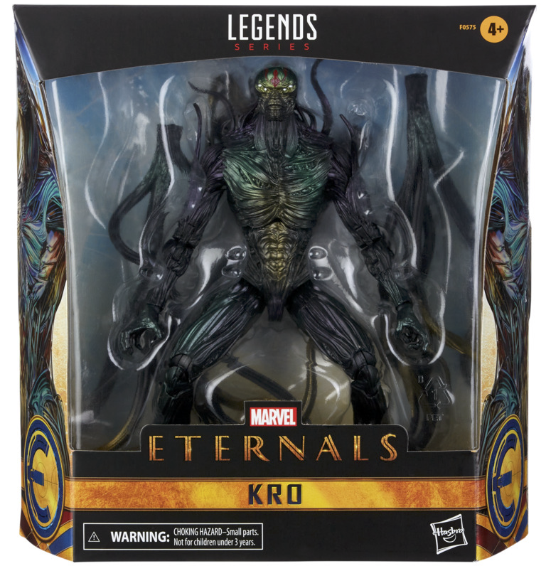 Kro is the warlord who leads his army of Deviants against Earth, with only the Eternals able to stop him. (Photo: Hasbro)