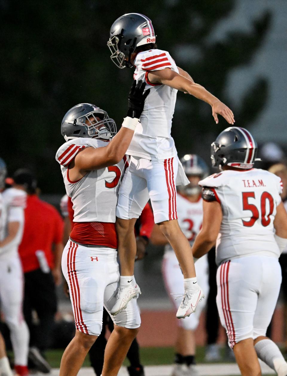 Mountain Ridge and Herriman play at Herriman on Friday, Sept. 29, 2023. | Scott G Winterton, Deseret News