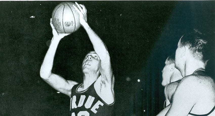 Purdue's 
Terry Dischinger starred in the 1960s.