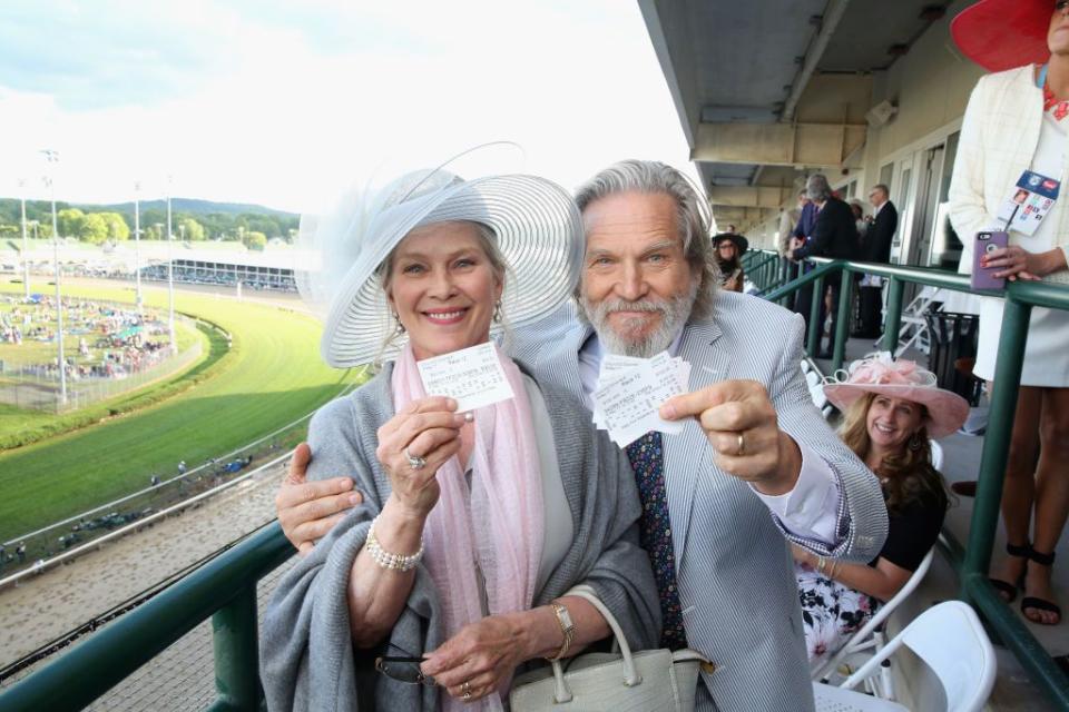 jeff bridges, star of the upcoming kingsman the golden circle attends the kentucky derby