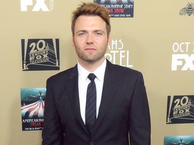 <p>Barry King/Getty</p> Seth Gabel arrives at the Premiere Screening Of FX's 'American Horror Story: Hotel' on October 3, 2015 in Los Angeles, California.