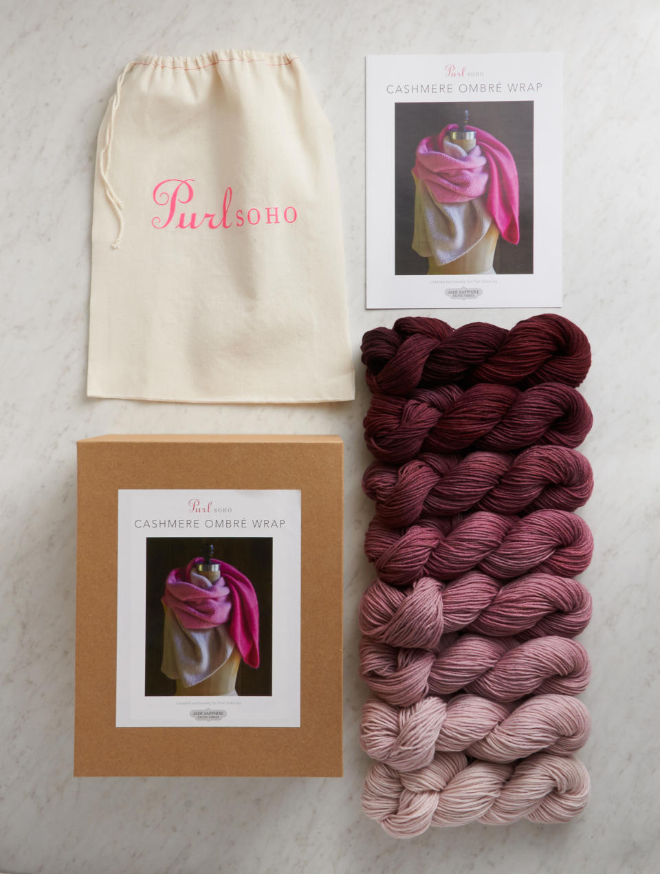 Cashmere Ombré Wrap Kit