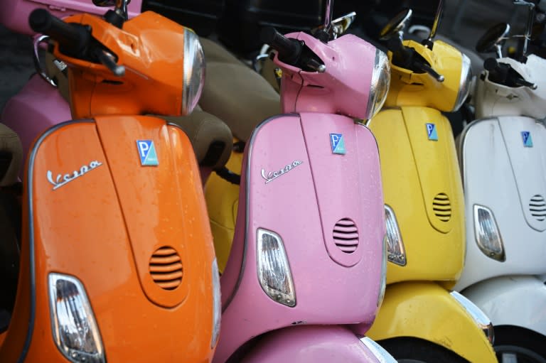 To celebrate the 70th birthday hundreds of Vespa aficionados will gather this weekend at Pontedera near Pisa, where the scooter has been produced continuously since 1946