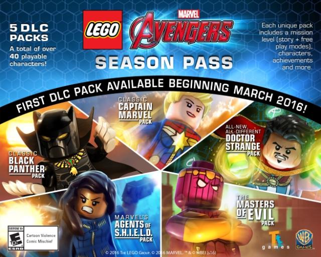 LEGO® Marvel's Avengers Classic Captain Marvel Pack