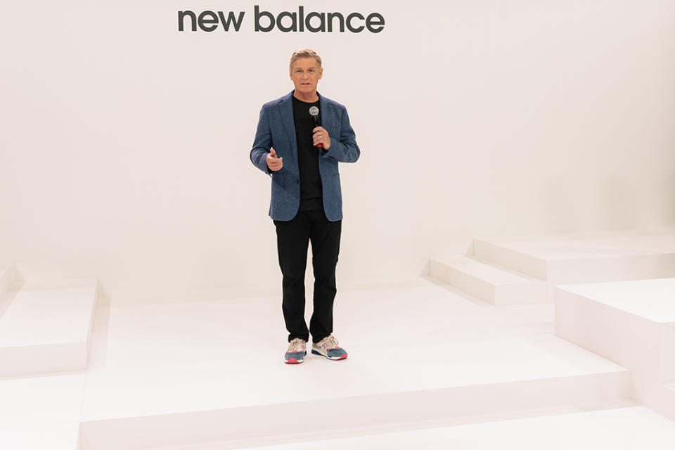 New Balance president and CEO Joe Preston