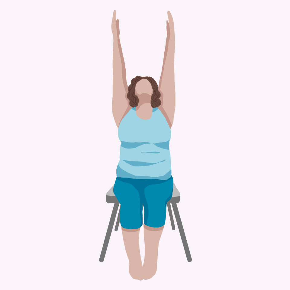 Chair Yoga: Extended Mountain Pose