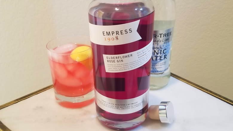 Empress 1908 Gin and tonic by bottle