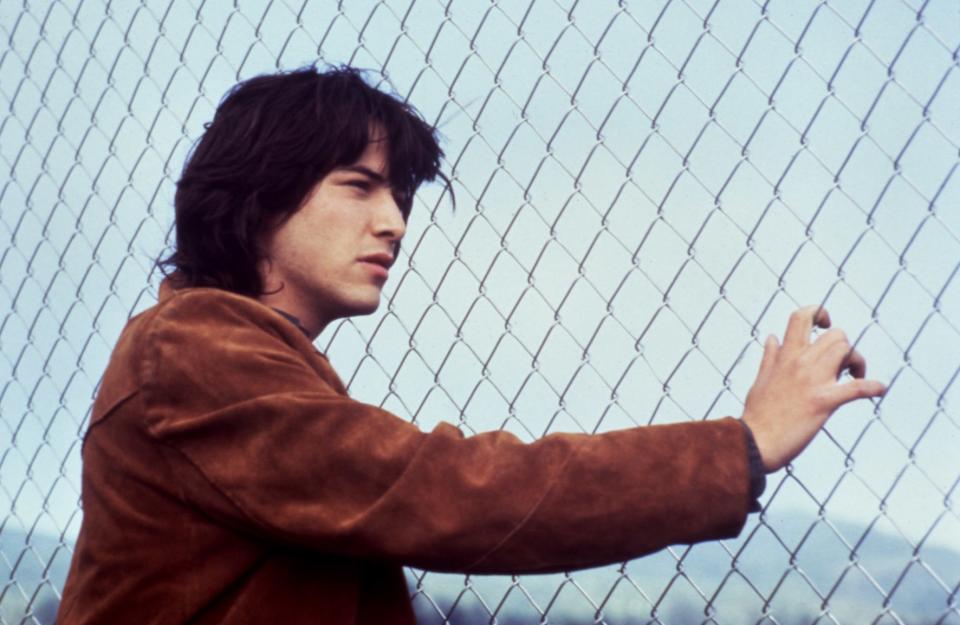 <h1 class="title">PERMANENT RECORD, Keanu Reeves, 1987</h1><cite class="credit">Everett Collection</cite>