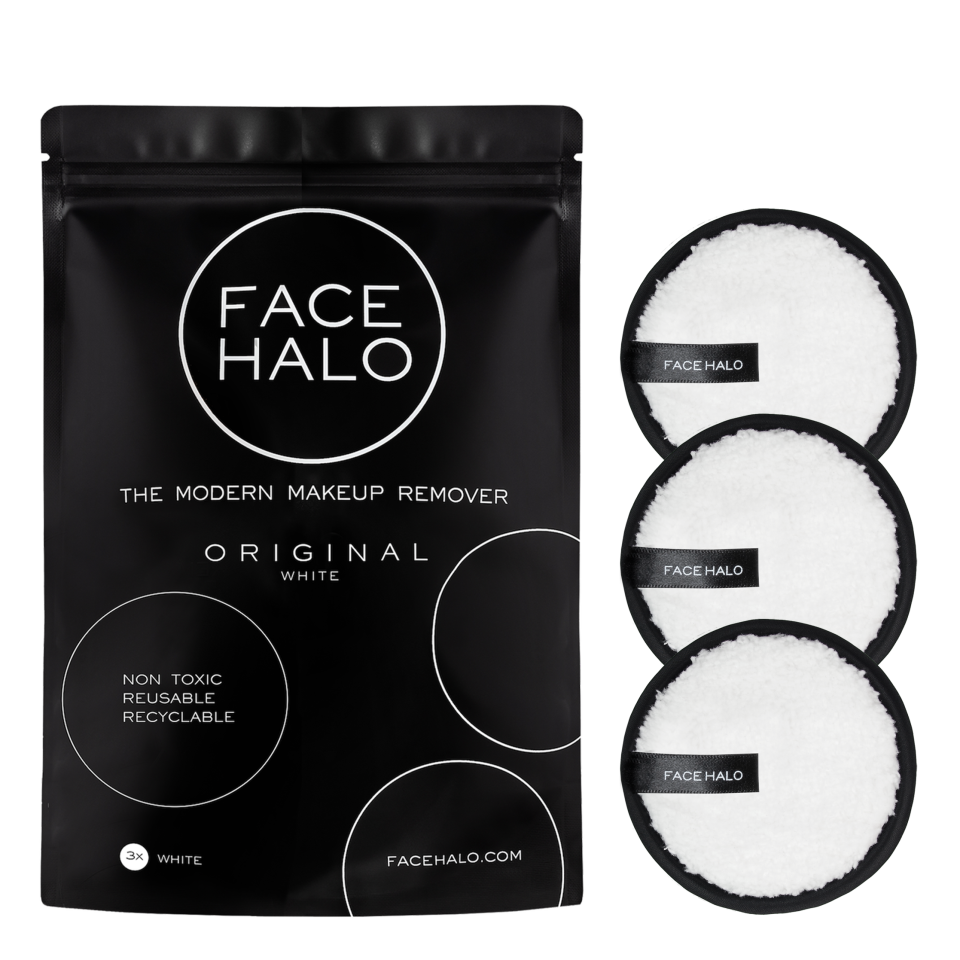 Face Halo Original Makeup Removing Pads 3 Pack, $30 from Priceline. Photo: Priceline.