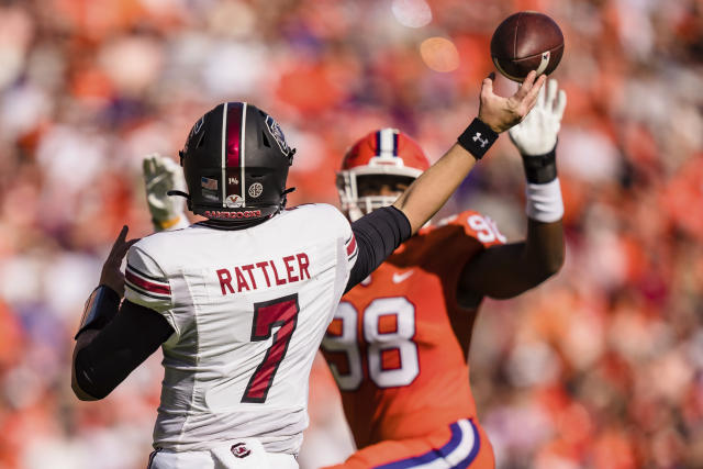 South Carolina Gamecocks Nfl Football Red Black White 3D All Over