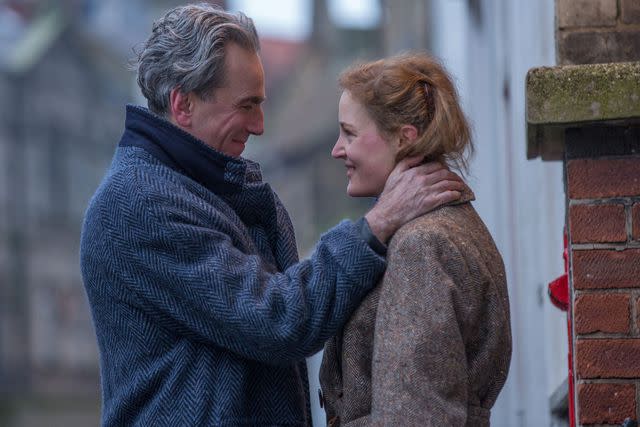 Laurie Sparham/Focus Features Daniel Day-Lewis and Vicky Krieps in 'Phantom Thread'