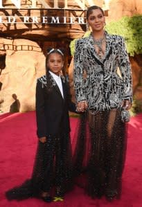 Blue Ivy Goes Viral for Moment With Jay-Z at NBA Finals Beyonce Lion King