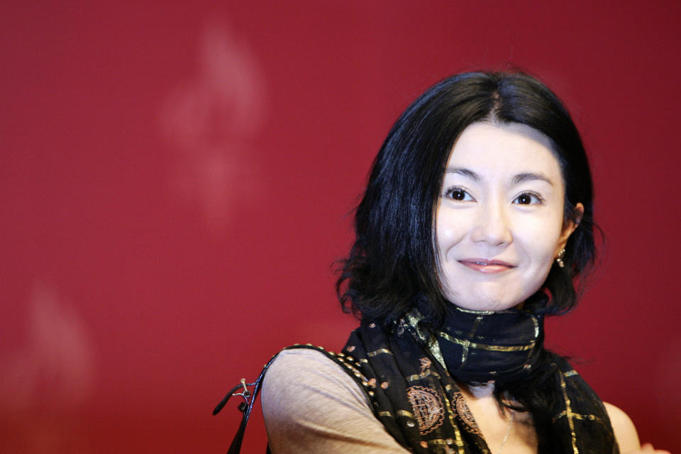香港演員張曼玉是國際知名影后，曾獲香港電影金像獎、台灣金馬獎、柏林影展、坎城影展等多項大獎。資料照來源：REUTERS/Aly Song (CHINA)
