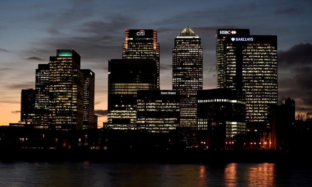 The agencies are based in Canary Wharf, east London.