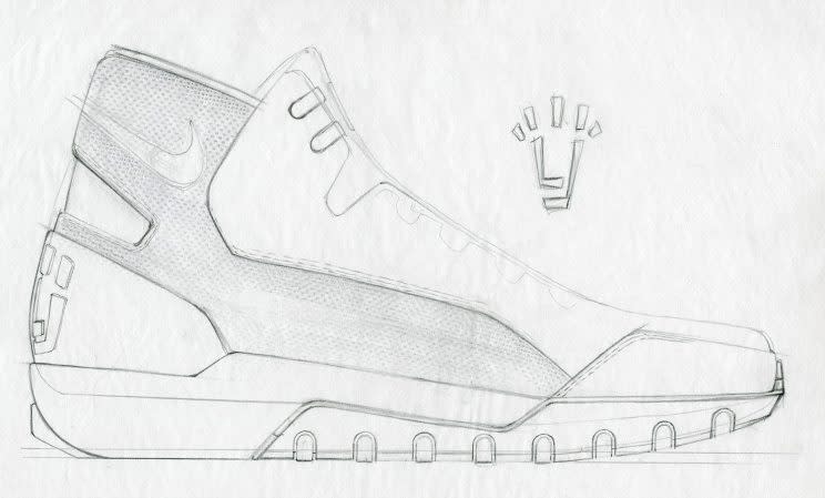 A concept sketch of the Air Zoom Generation. (Nick DePaula) 
