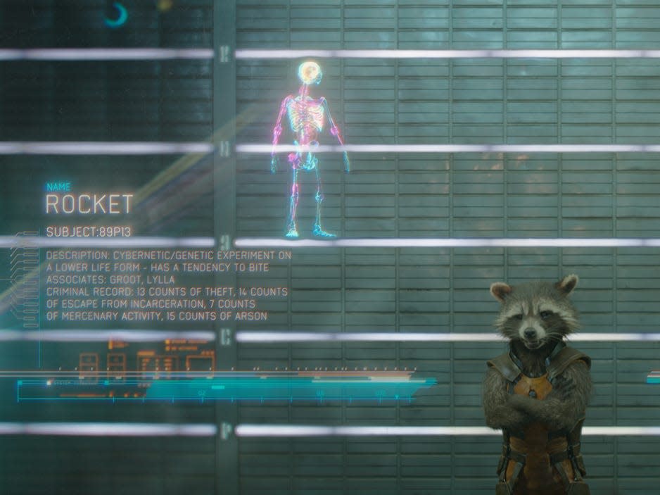 guardians of the galaxy rocket raccoon