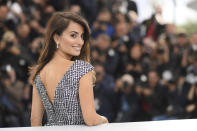 Actress Penelope Cruz poses for photographers at the photo call for the film 'Pain and Glory' at the 72nd international film festival, Cannes, southern France, Saturday, May 18, 2019. (Photo by Arthur Mola/Invision/AP)