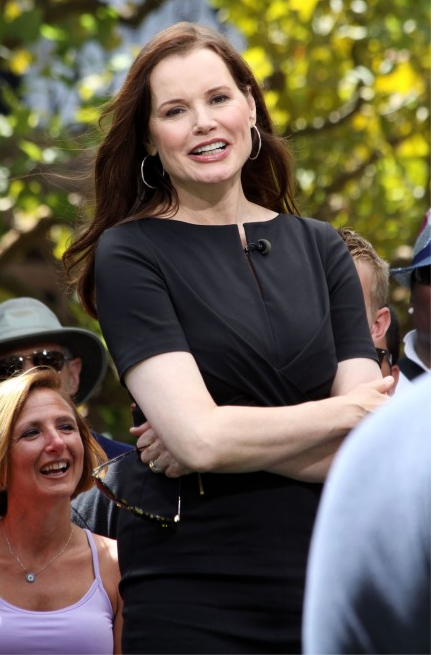 Geena Davis, 4 weddings