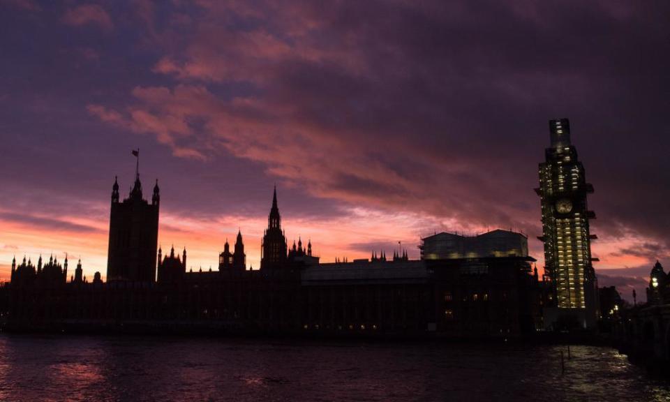 The Houses of Parliament in Westminster