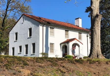 The first home where the Brown family lived at Fort Benning, Georgia, U.S. is pictured March 14, 2018. REUTERS/Mike Wood