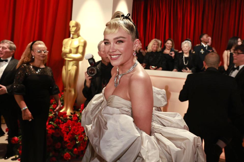 florence pugh at the oscars