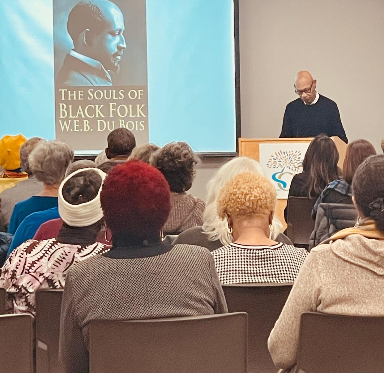 Former Savannah Mayor Otis Johnson speaks at The Learning Center