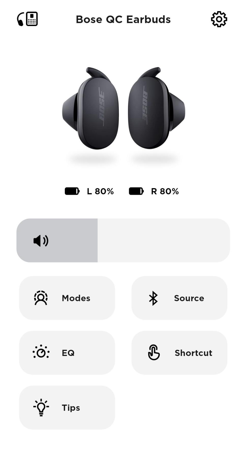 bose qc earbuds app