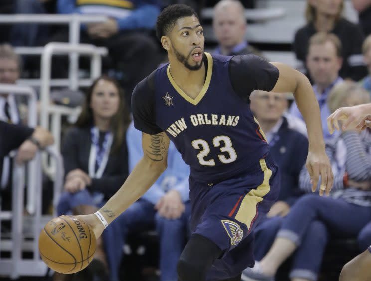 Anthony Davis is easily the best player from the 2012 draft. (AP)