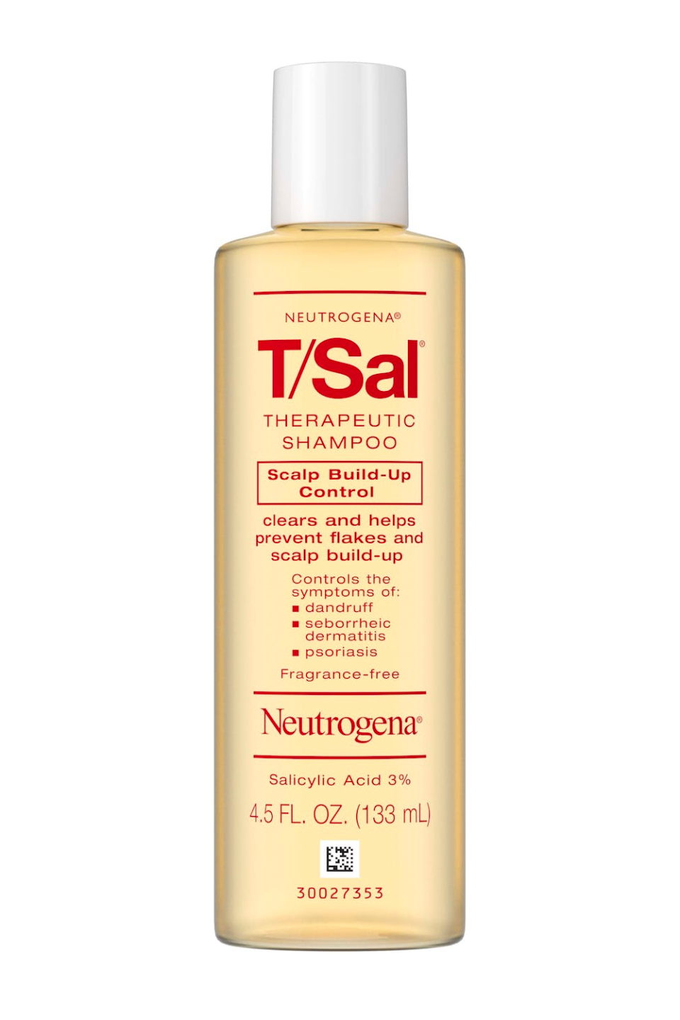 4) Neutrogena T/Sal Therapeutic Shampoo