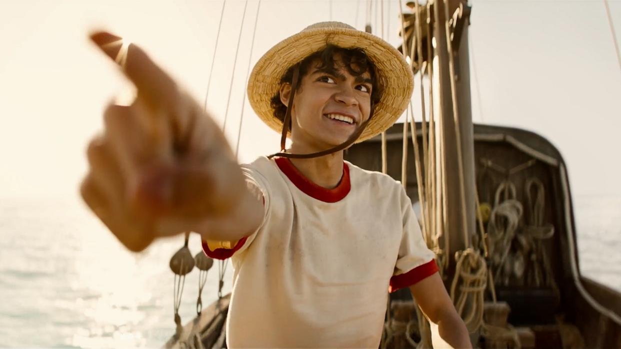  Iñaki Godoy as Monkey D. Luffy in live-action One Piece 