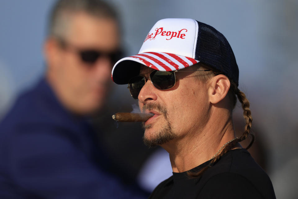 Kid Rock during the NASCAR Cup Series 64th Annual Daytona 500 on Feb. 20, 2022, in Daytona Beach, Florida. 