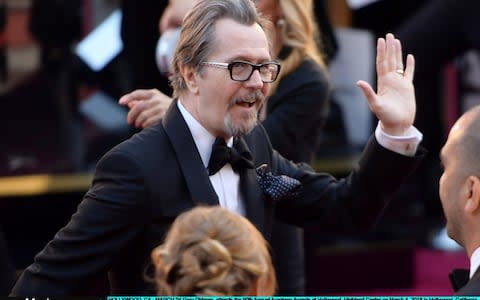 Gary Oldman at the Oscars - Credit: Getty