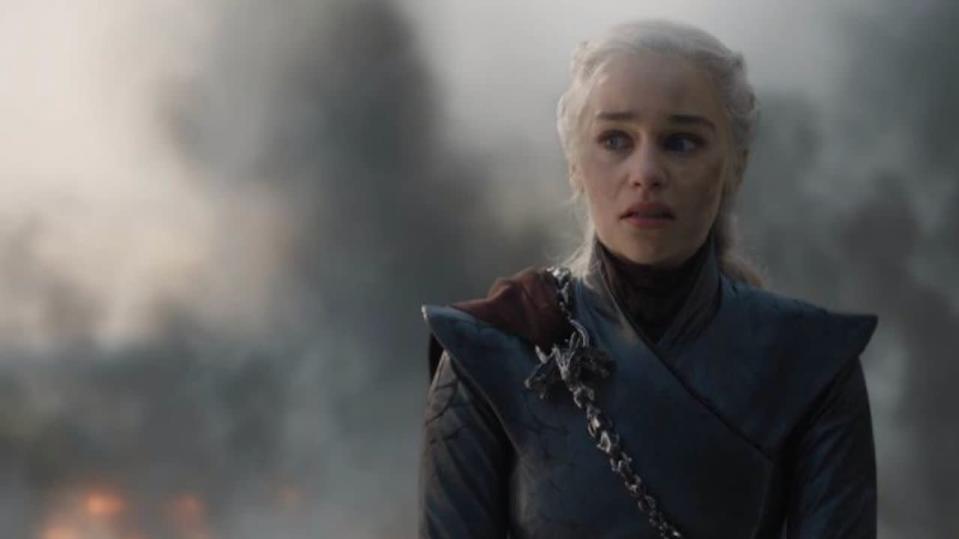 Emilia Clarke portrayed Daenerys Targaryen's descent into madness on the latest episode of 'Game of Thrones'. (Credit: HBO)