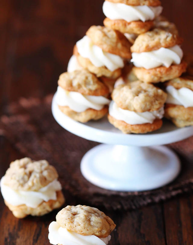 Lemon and Cherry Mini Bundt Cakes - foodiecrush