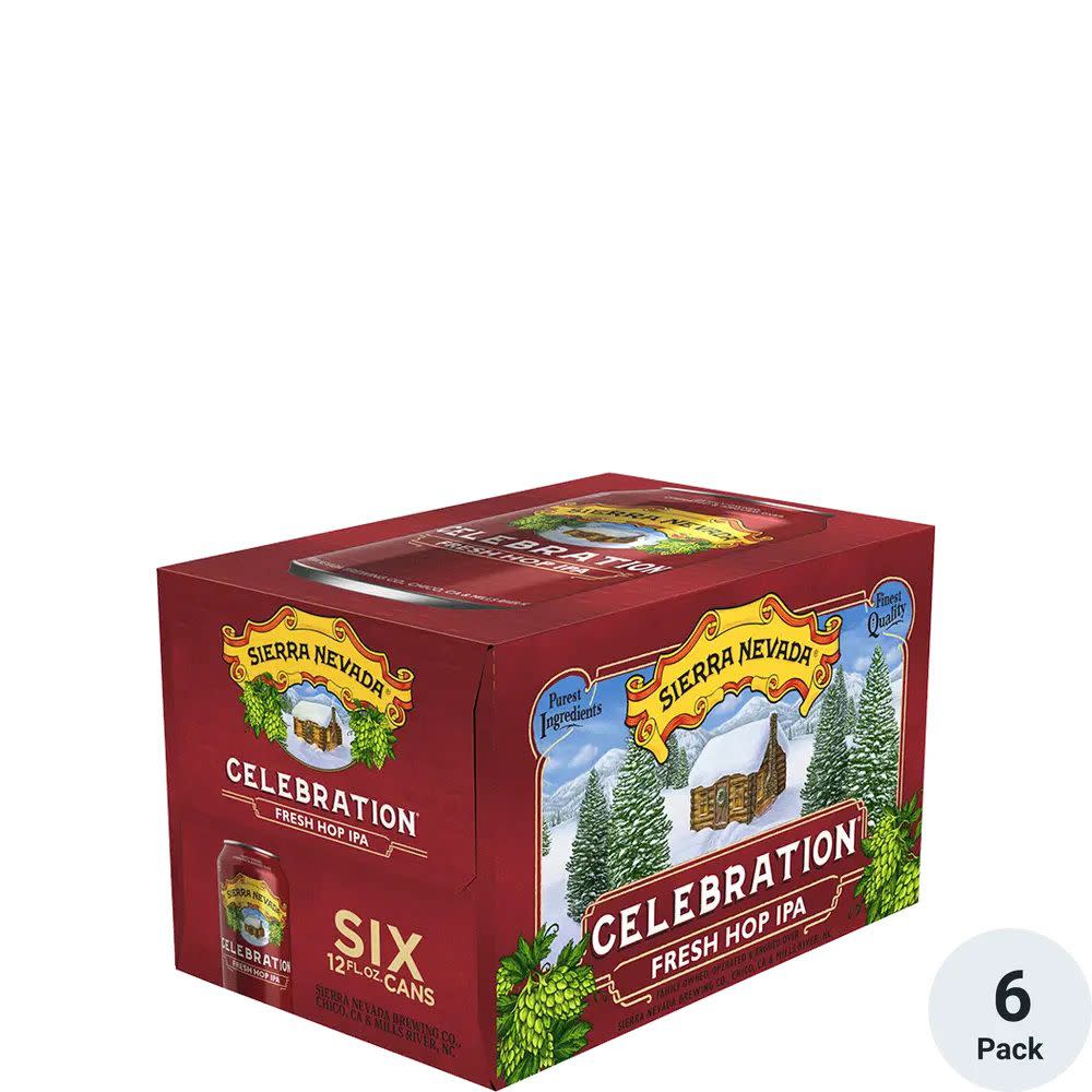 Six pack of Sierra Nevada Celebration IPA