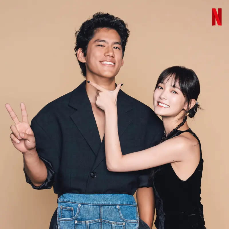 ▲朱軒洋（左）、王淨算是《此時此刻》的小清新CP。（圖／Netflix提供）