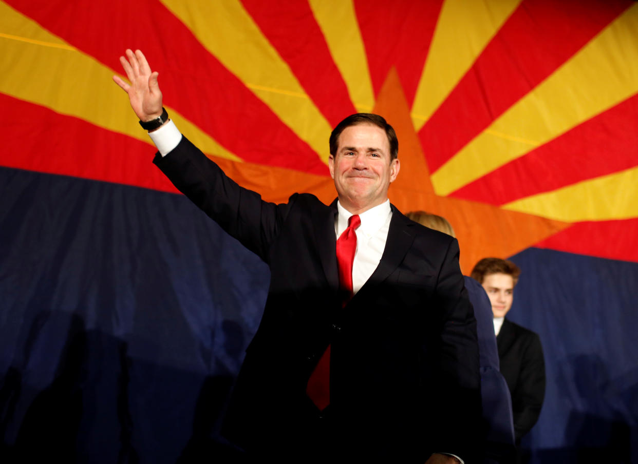 Maybe Doug Ducey wasn’t all that mad at Nike to to begin with. (Retuers)