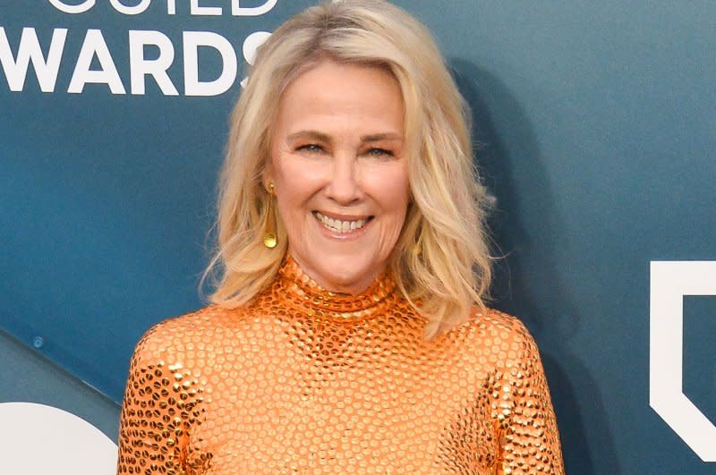 Catherine O'Hara arrives for the 26th annual SAG Awards held at the Shrine Auditorium in Los Angeles in 2020. File Photo by Jim Ruymen/UPI