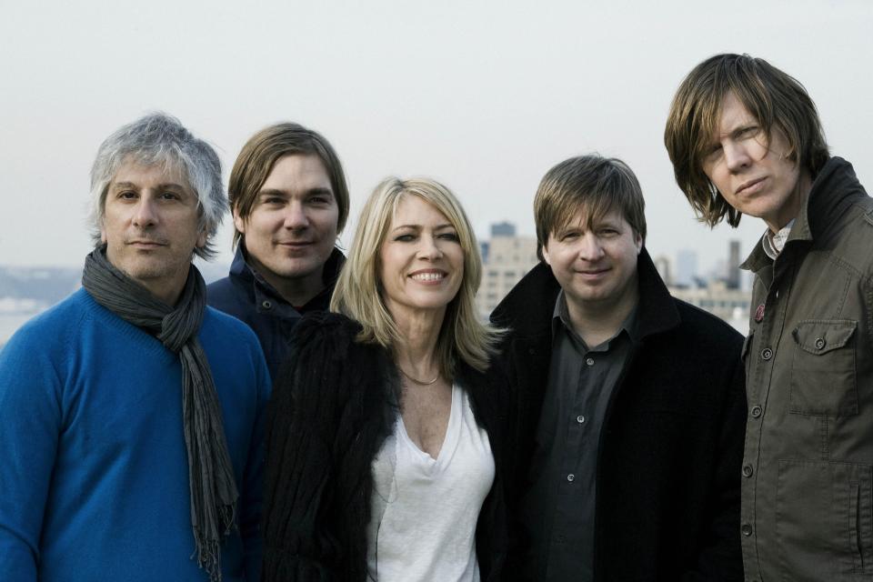Sonic Youth (from left) Lee Ranaldo, Mark Ibold, Kim Gordon, Steve Shelley and Thurston Moore