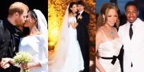 <p>When you're a celebrity, all bets are off when it comes to your wedding day. Some A-listers don't always live by this rule and prefer to keep things low-key (lookin' at you, <a href="https://www.marieclaire.com/celebrity/a33977839/lily-allen-david-harbour-married-las-vegas/" rel="nofollow noopener" target="_blank" data-ylk="slk:Lily Allen, and David Harbour;elm:context_link;itc:0;sec:content-canvas" class="link ">Lily Allen, and David Harbour</a>), while others go all out. This usually means destination weddings, six-figure wedding gowns, spending insane amounts of money on security to keep paparazzi at bay, and a bunch of other expensive details. After all, it's a once-in-a-lifetime event...well, for some. Ahead, dive into some of the most expensive weddings of all time, and perhaps find some inspiration for your own special day. (A girl can dream.)</p>