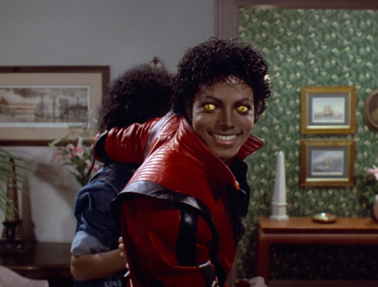 Screenshot from "Thriller"